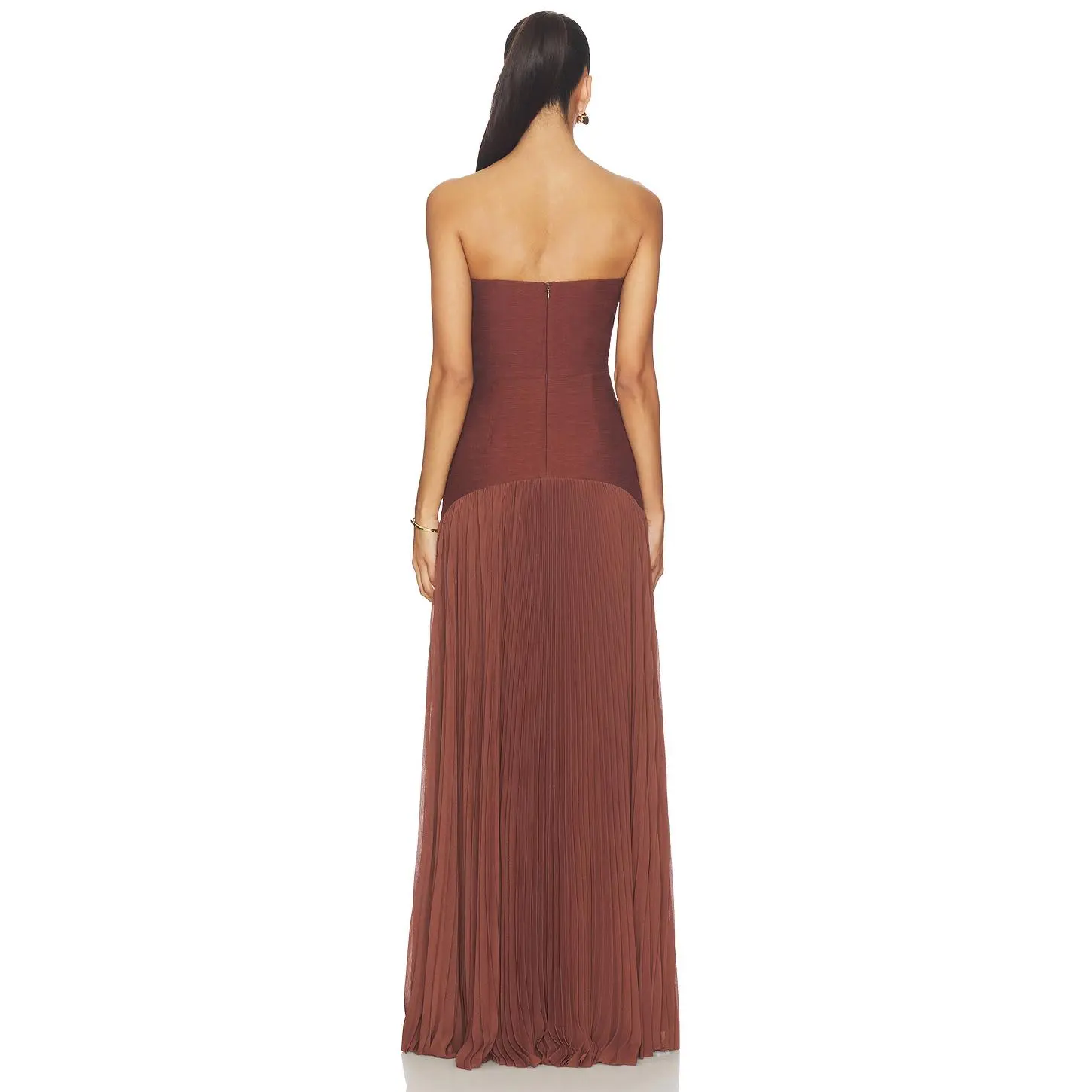 Alexis Sunniva Dress in Brown - TikTok Shop