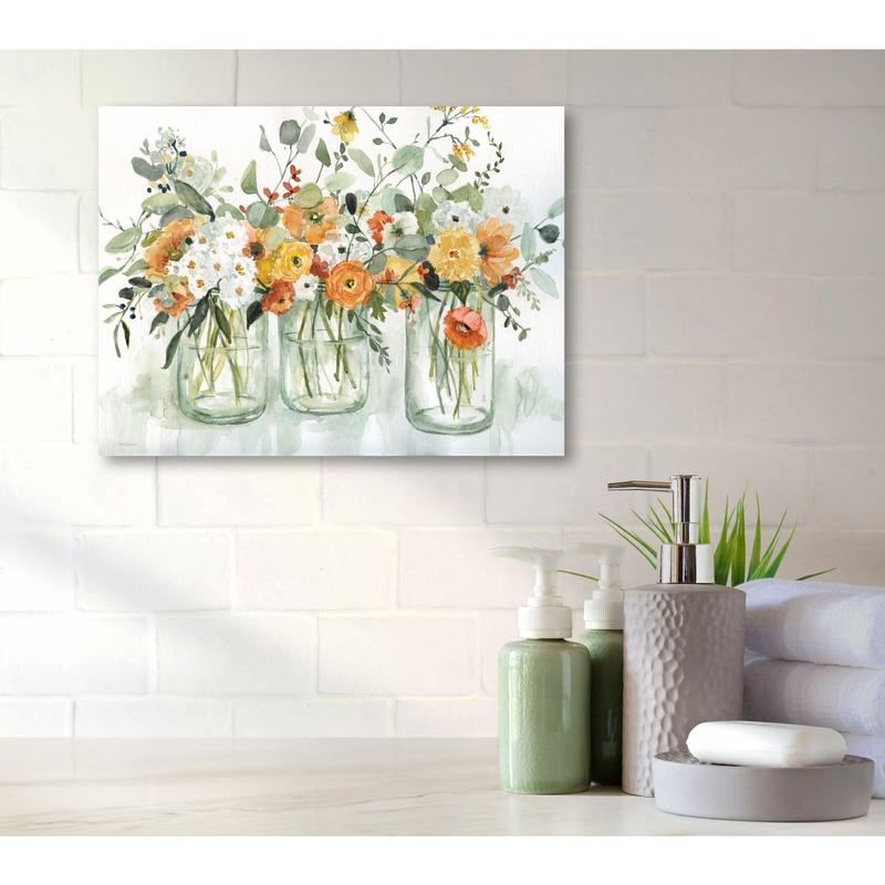 Courtside Market Trois Beauties 16x20 Canvas Wall Art