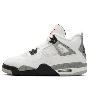 (GS) Air Jordan 4 Retro 'White Cement' 2025 IB4171-100