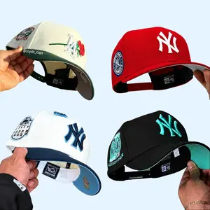 New Era MLB Los Angeles Dodgers New York Yankees Snapback Hat – Adjustable Baseball Cap, Embroidered Team Logo, Flat Brim Streetwear Fashion, Unisex Sports Cap for Men Women, Vintage Urban Hip Hop Headwear