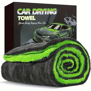 Heavy-Duty Double-Sided Ultra-Fine Microfiber Car Cleaning Cloth - Quick-Drying, Highly Absorbent, And Scratch-Resistant, Suitable for Suvs And Trucks, Machine Washable