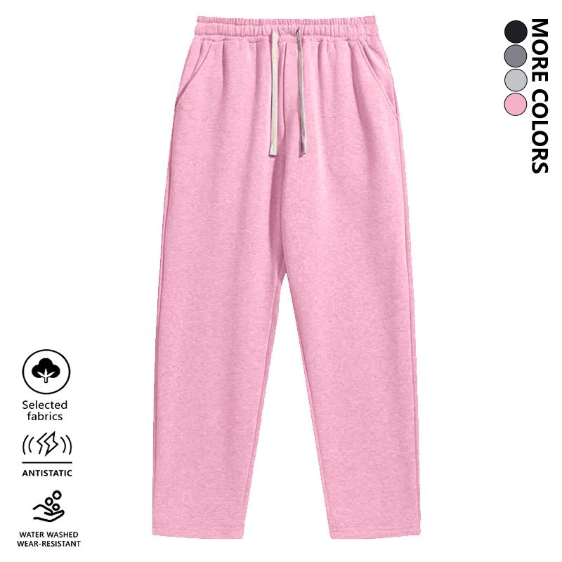 Clean Gent Men's Basic Casual Sweatpants with Drawstring Waistband, Loose Fit Athletic Running Pants Suitable for All Seasons and Ideal for Everyday Wear as Men's Bottoms