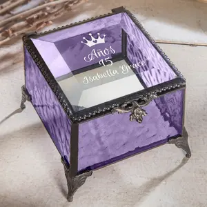 Personalized Quinceanera Keepsake Gifts by J Devlin | Box 326 EB249