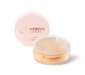 Mineral Fusion Loose Setting Powder - Vegan, Brush-Applicable Beauty Product with Blendable, Lightweight, Oil-Control Formula, Soft Focus, Flawless Finish, Plant-Based Rice Bran & Rosemary Leaf Extract for Makeup Setting, Blend