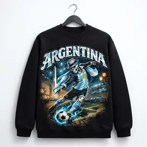 [Sale off up to 65%][Free Ship] World Cup 2026 Sweatshirt, USA Canada Mexico Soccer Sweatshirt, Gothic Skull Argentina Football, Dark Aesthetic Streetwear, Unisex Football Gift