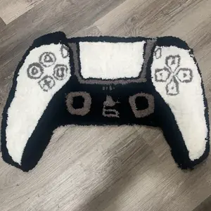 Tufted game controller rug