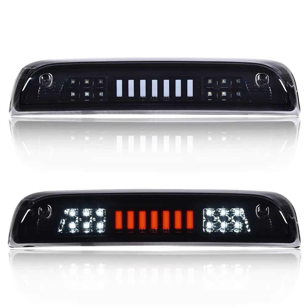RedSmoke Lens LED Third Brake Light, Car LED Lights, Cars Accessories Fit For Chevy Silverado GMC Sierra 2014-2018 Pickup Rear Cargo Lamp, Led Lights Car Carlights