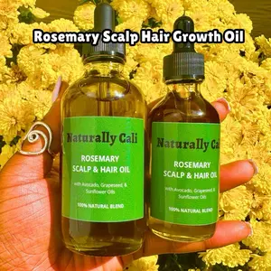 Naturally Cali Rosemary Hair Growth Oil- Faster Growth• Thicker Hair• Scalp Support • Rosemary Oil
