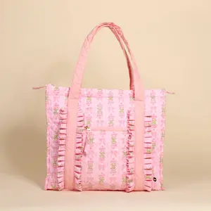 The Nancy Quilted Tote