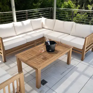 Kauai Natural Teak Indoor/Outdoor Coffee Table