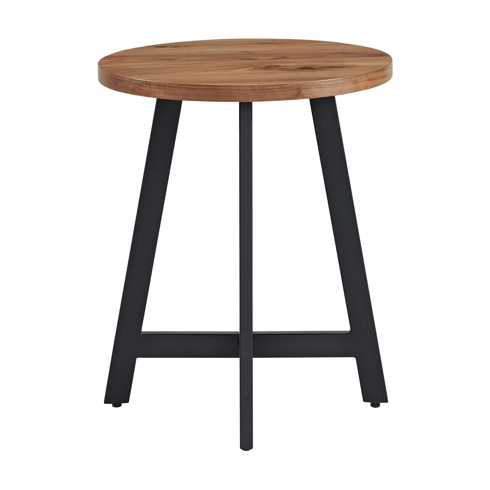Lavish Home End Table Industrial Side Table
