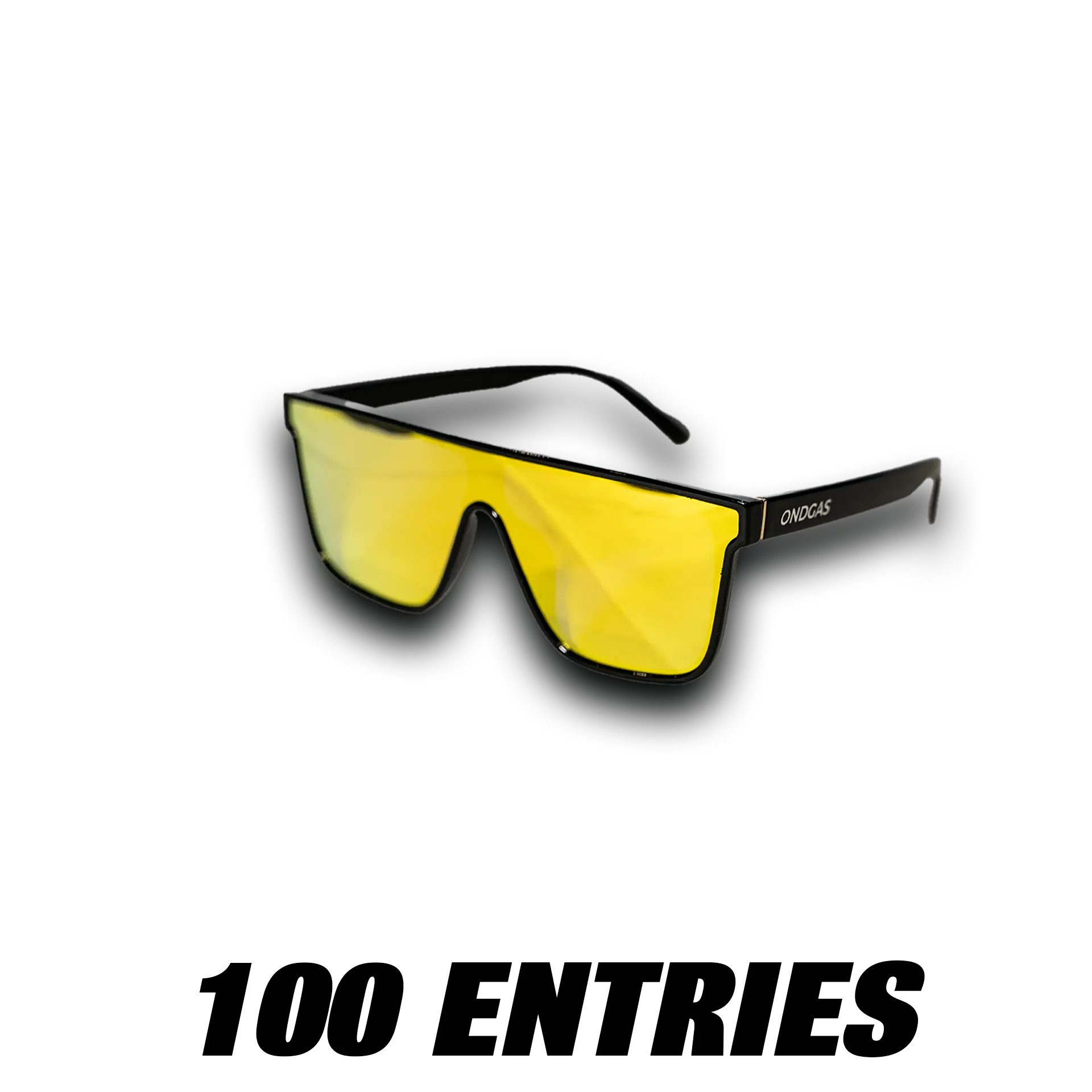 100 Entries: ONDGAS Yellow Sunglasses