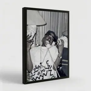Tupac Shakur Street Photo Poster, 90s Hip Hop Legend Wall Art, Black and White Rap Icon Canvas Prints, Urban Aesthetic Wall Art Painting, Music Room Decor