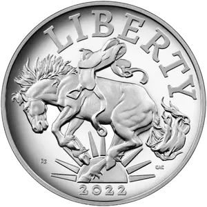 1 oz Silver AMERICAN LIBERTY Medal 2022 United States