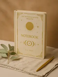 Health 369 Manifestation Journal – Wellness Ritual Daily Notebook (Hardcover)