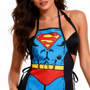 Sexy Apron, Creative Kitchen Apron, Fashion Design, Waterproof Oilproof, Unisex Cooking Apron, 12 Colors Available, Perfect Gift