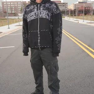 RICHLYLONELY rhinestone jacket