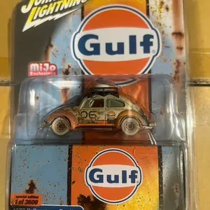 Johnny Lighting gulf 1970 Volkswagen Beetle Chase
