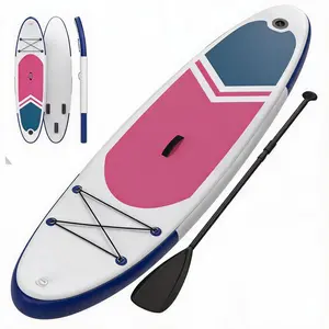 10 ft 6 in Inflatable Paddle Board, Inflatable Stand Up Paddle Board with Premium Accessories, Non-Slip EVA Deck, Ultra-Light Carry Bag, Pump, SUP Board for Adult