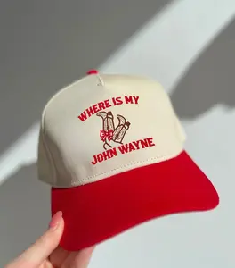 Where Is My John Wayne Hat, Cute Country Womens Accessories, Mother's day gift, Gift Idea, Trendy Hats, Trucker hats women