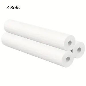 3Rolls A4 Thermal Printer Paper, 210 x 30mm Paper for A4 Portable Printer, Multi PurposePortable Paper Roll with Clear Print, ldeal forOffice, School, Home.