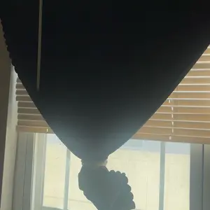 Blackout Curtain, 1-Piece Magic Tape Easy-Install Blackout Window Cover for Bedroom, Living Room, Kitchen and Other Rooms, Also Suitable for Party Decor