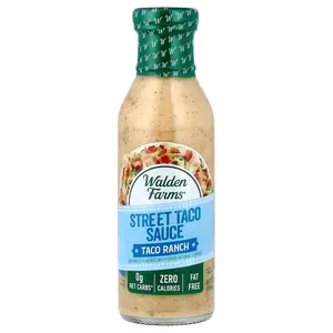 Walden Farms Street Taco Sauce, Taco Ranch, 12 fl oz (355 ml)