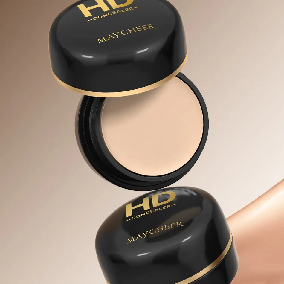Long-lasting Full Coverage Flawless Makeup Cream, 1 Count Moisturizing Concealer Cream, Makeup Base Primer, Flawless Base Foundation, Makeup Product for Women & Girls, Cosmetic