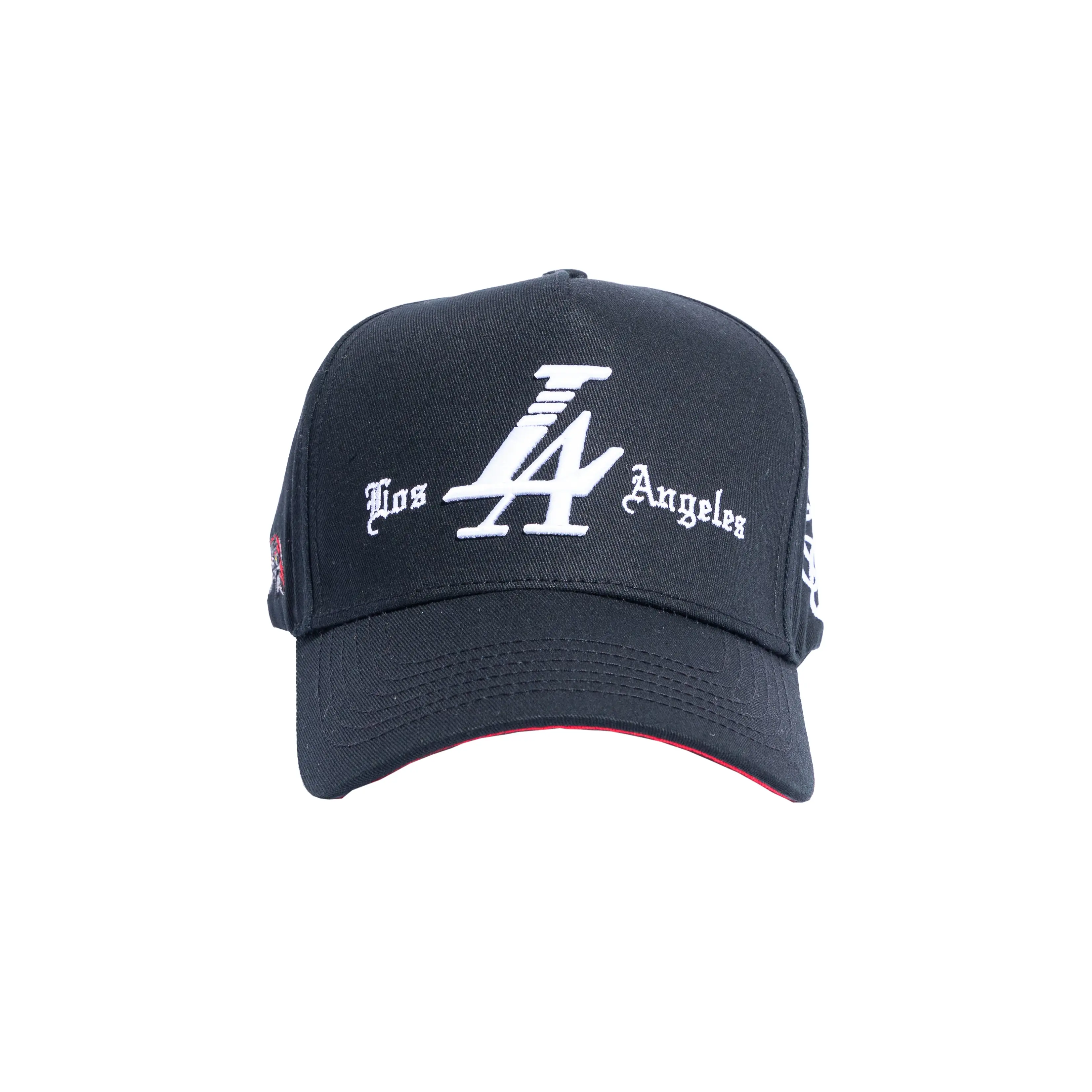 REMASTERED LOS ANGELES SCRIPT CUSTOM SNAPBACK BLACK HAT