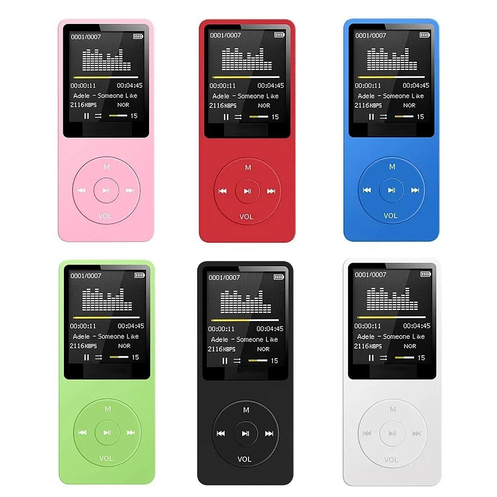 All-in-One Bluetooth MP3 Player: Lossless Music + FM Radio + Voice Recorder | Ultra-Thin Student Walkman