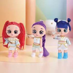Kpop Anime Action Figures Dolls Set, 5D Shiny Eyes,  Idol Girl Group Toy, K-pop Anime Model Toys, 10inch, Perfect Gift for Fans & Collectors, Birthday Party Gift, Ideal for Girls Display and Play, Mother's Day Gift