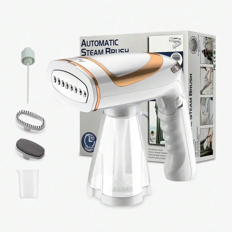 Automatic Steam Brush, Portable Handheld Garment Steamer for Home, Travel Use