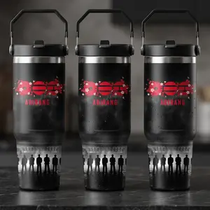 Kpop ARMY Arirang 2026 WTour Tumbler 40oz Fan Merch
