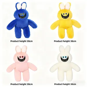 30cm Bunny Monster Plush Toy, Cute Rabbit Ears Monster Stuffed Animal Doll, Soft Plushie for Kids, Perfect Birthday Gift