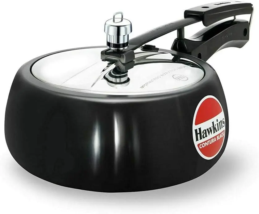 Hawkins CB35 3.5Liters Black Pressure Cooker Contura
