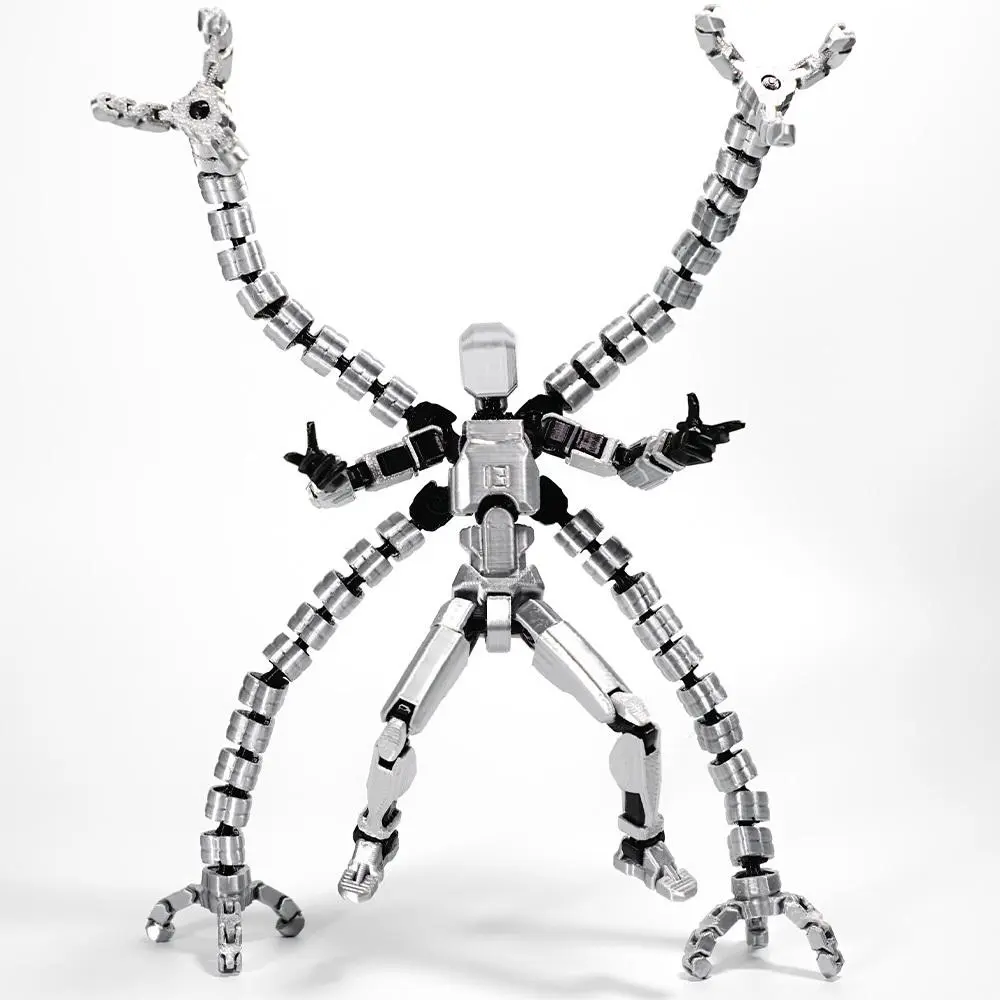 3D Printed Mannequin Dummy 13 Tentacle Series Toys Action Figures Multi-Jointed Movable Shapeshift Robot Parent Child Games