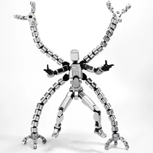 3D Printed Mannequin Dummy 13 Tentacle Series Toys Action Figures Multi-Jointed Movable Shapeshift Robot Parent Child Games