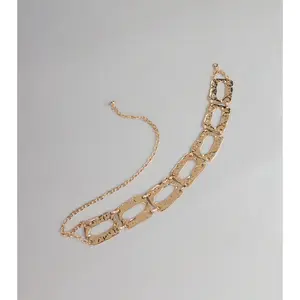 Sleek Statement Chain-Link Belt