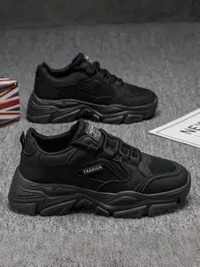 Men's Height-Increase Fashion Shoes | Air-Cooled Knit Design | Modern Classic White Sneakers | Height Increasing Sneakers | Trendy Sneakers | Fashionable Sneakers