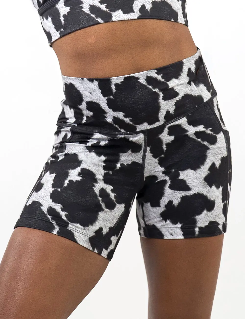 CVG Shorts Cowgirl Sports Shorts, Cow Print, Cowgirl, Workout Gear, Gym Shorts