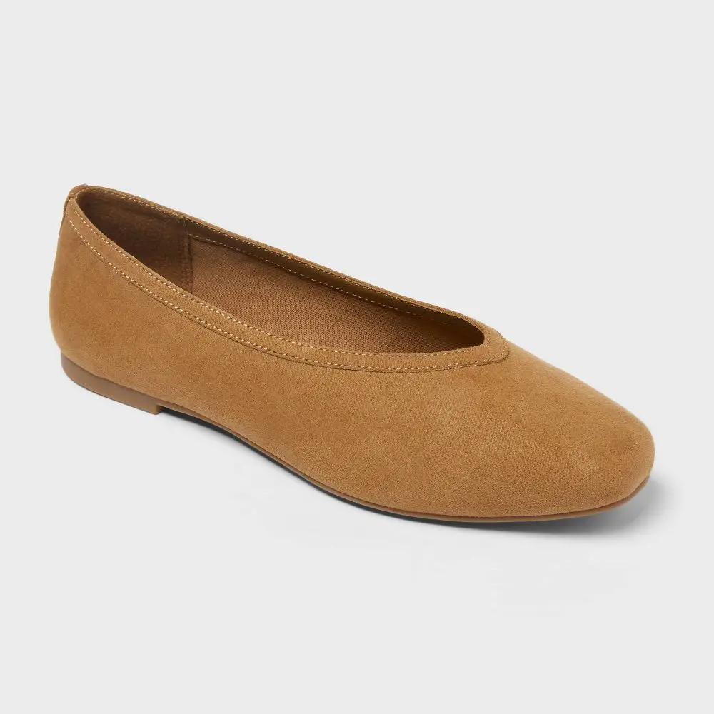 Women’s Sammie Ballet Flats with Memory Foam Insole – A