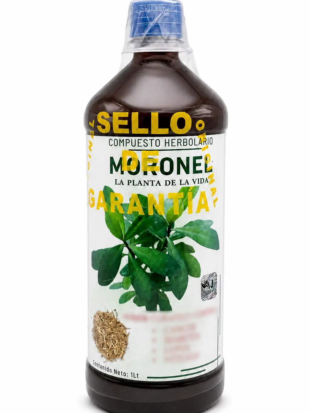 Moronel, Graviola Soursop, Cancerina, Nopal Juice Tonic- Jugo De Guanabana, Moronel, Cancerina, Nopal - de 1 litro (33.3Fl Oz)