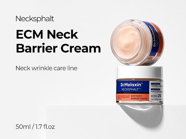[Dr.Melaxin Official] Necksphalt ECM Neck Barrier Cream | Anti-aging Cream, Firming Wrinkles, Skin Lifting | Korean Cosmetics | 1.7 fl oz (50 ml)