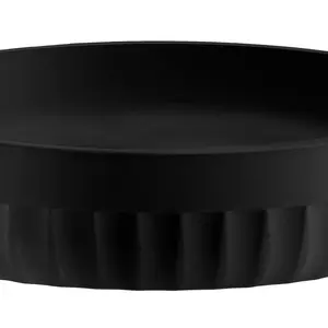 Swedish designed polyresin soap/jewelry dish - matte black