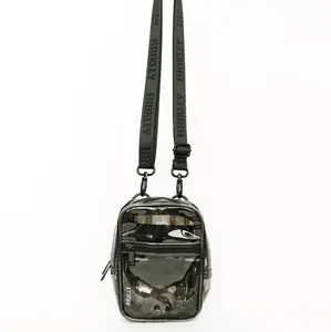 Black Clear Tint Crossbody Sling Black Clear Tint Crossbody Sling