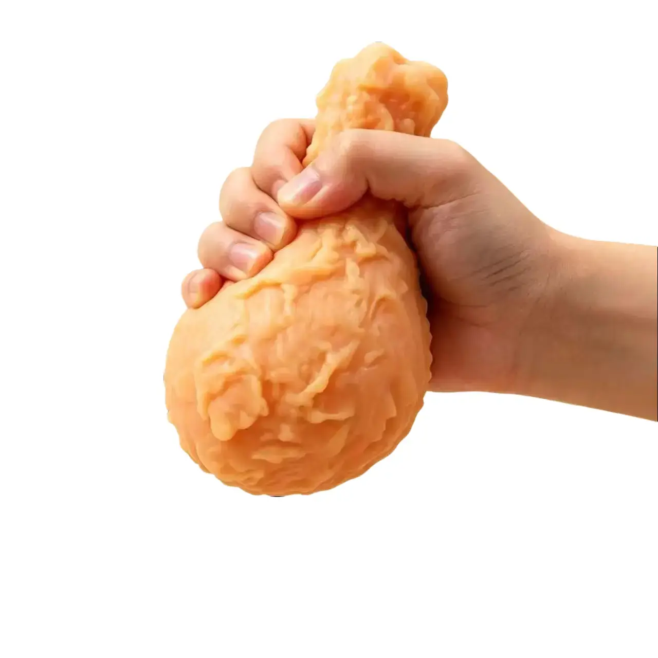 Chicken Leg Squishy Toy - Squishies Fidgets Grip Strengthener, Soft Simulation Food Sensory Stress Reliever for Adults