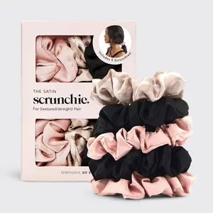 Assorted Satin Sleep Scrunchies Assorted Satin Sleep Scrunchies
