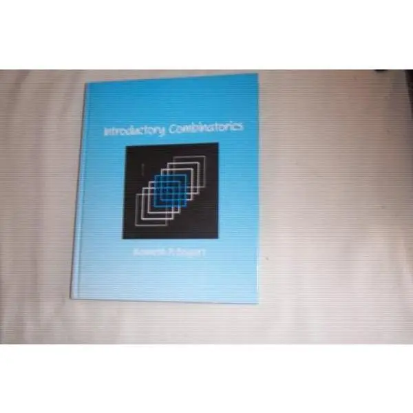 USED Book - Introductory combinatorics by Kenneth P Bogart (Hardcover) - english