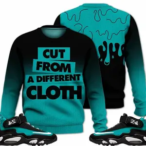 Griffey Max 1 Freshwater Ugly Sweater, Air Griffey Max 1 Freshwater Outfits Shirt, Cut From A Different Cloth Streetwear Unisex Sneaker Matching Shirts