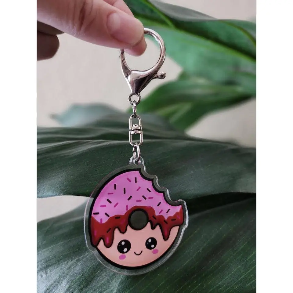 Donut Keychain